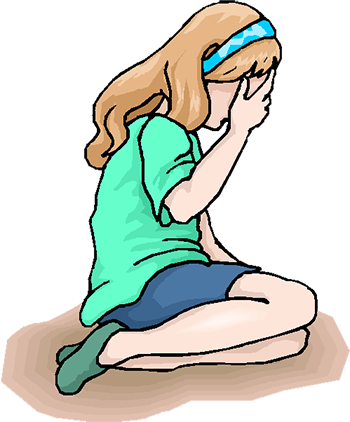 A Wild Kenyan Dream - Sad Girl Png Cartoon (350x422)