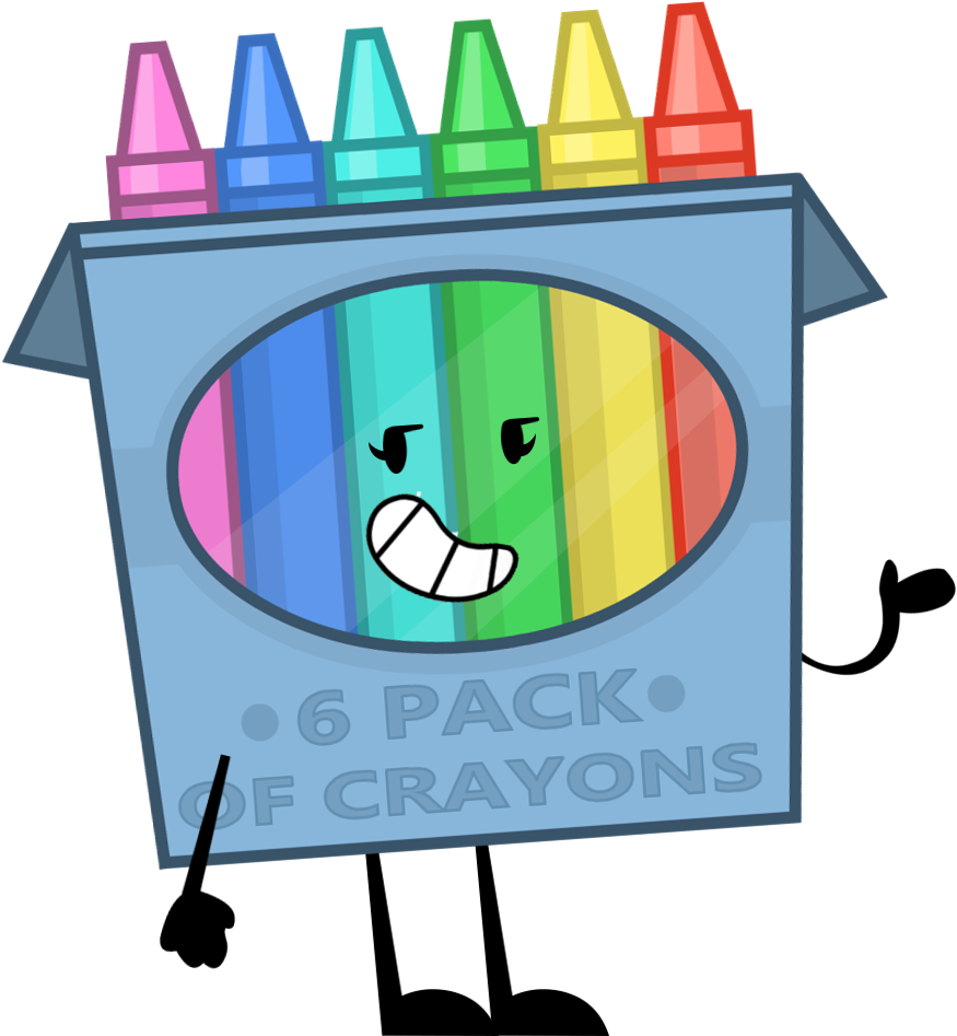 Box Of Crayons New Pose-0 - Inanimate Insanity (1105x988)