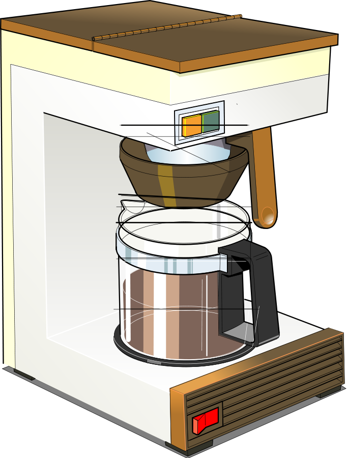 Coffee - Coffee Maker Clipart Png (682x900)