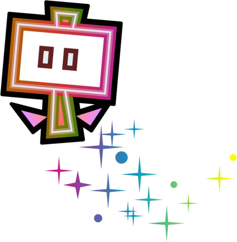 "cudgel" - Super Paper Mario Pixls (469x479)