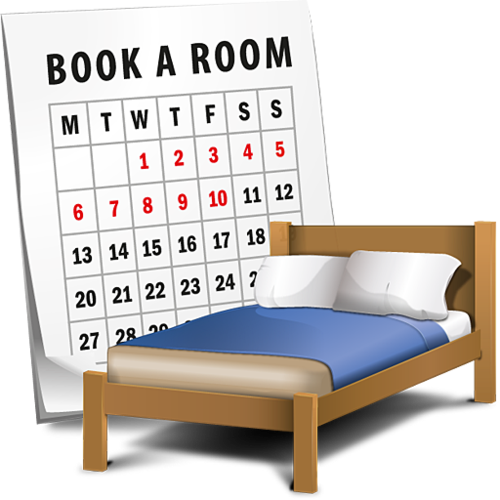 Online Hotel Room Booking Service - Bed Frame (500x500)