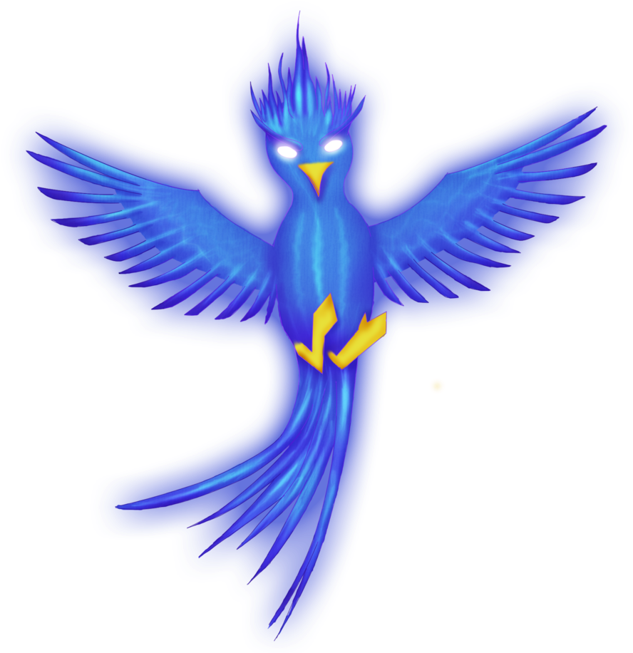 Blue Flame Logo - Blue Phoenix Logos Png (900x938)