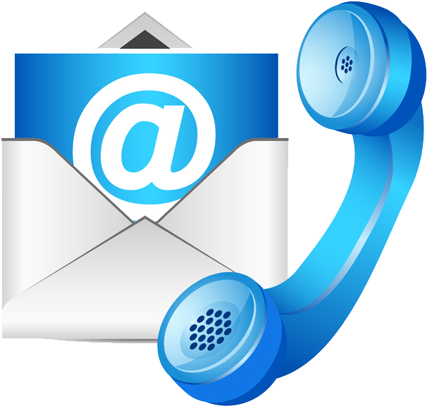 Phone And Email Icon Png (690x690)