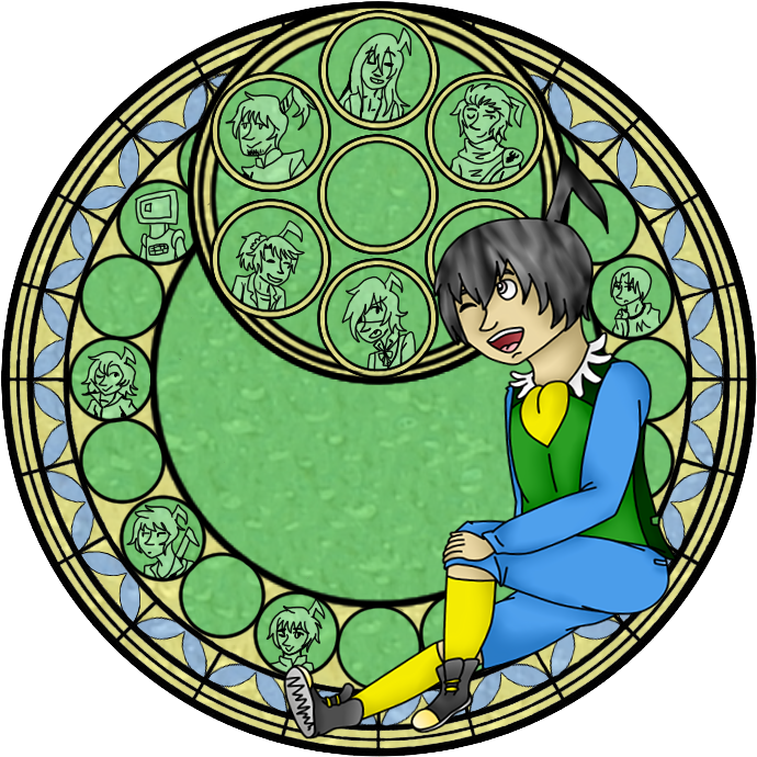 Kingdom Hearts Stained Glass Allegro By Ginseng-cielo - Agrabah (720x720)