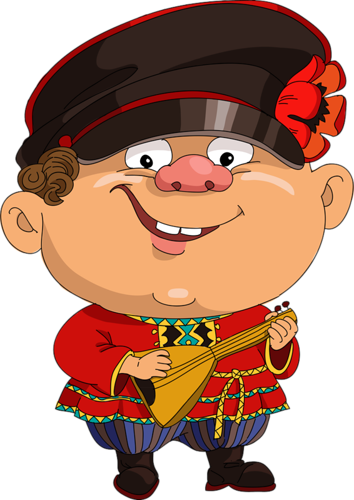 Folk Graphics - Medieval Cartoon Character (354x500)