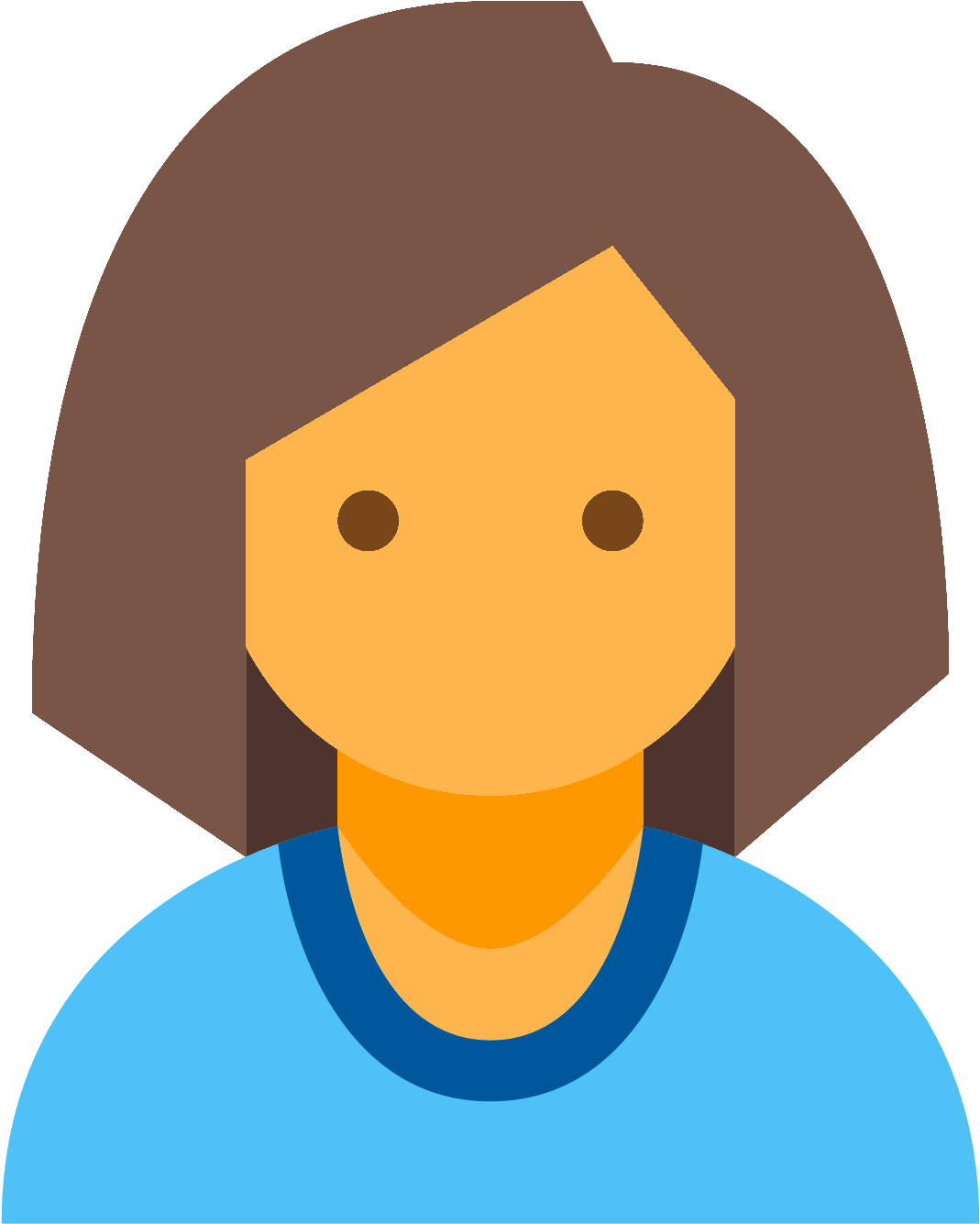 Person Female Icon - Profile Png (1600x1600)