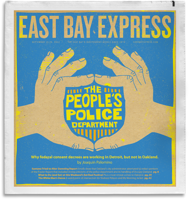 A Cover For A Feature Story On The Oakland Police Department's - Editorial (670x710)