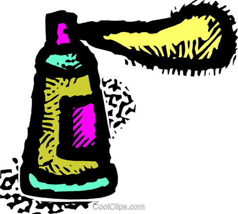 Aerosol Can Royalty Free Vector Clip Art Illustration - Aerosol Can Royalty Free Vector Clip Art Illustration (480x430)