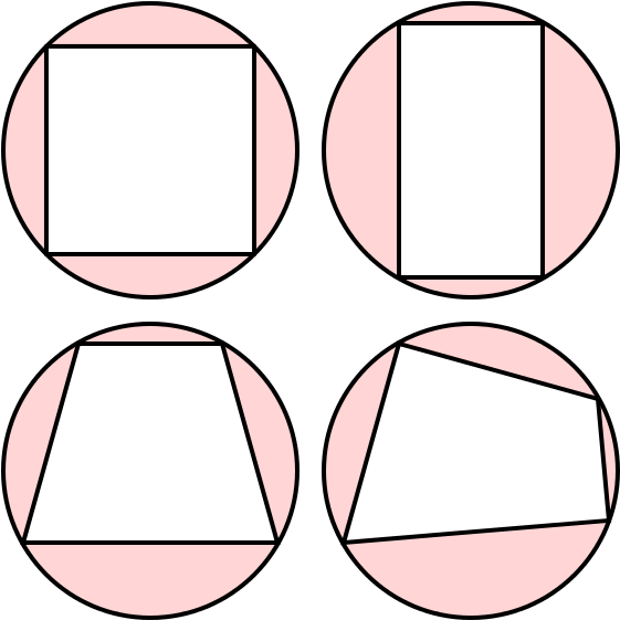 Cyclic Quadrilaterals - Draw A Circle Diamond (600x600)
