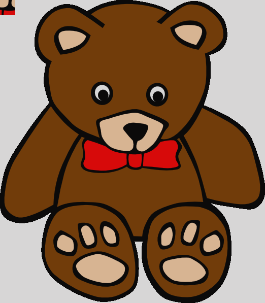 Teddy Bear Clipart Baby Bear Clip Art - Clipart Of A Teddy Bear (522x597)