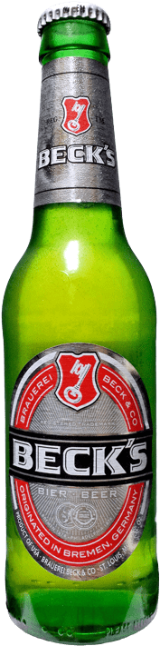 Beck's Bottle - Becks Beer Bottle Png (450x800)