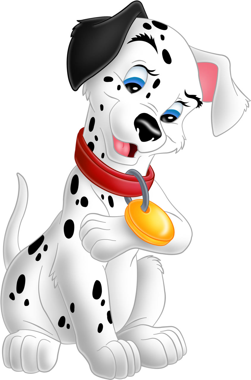 Dalmatian Clipart Female Dog - 101 Dalmatians Lucky (948x1341)