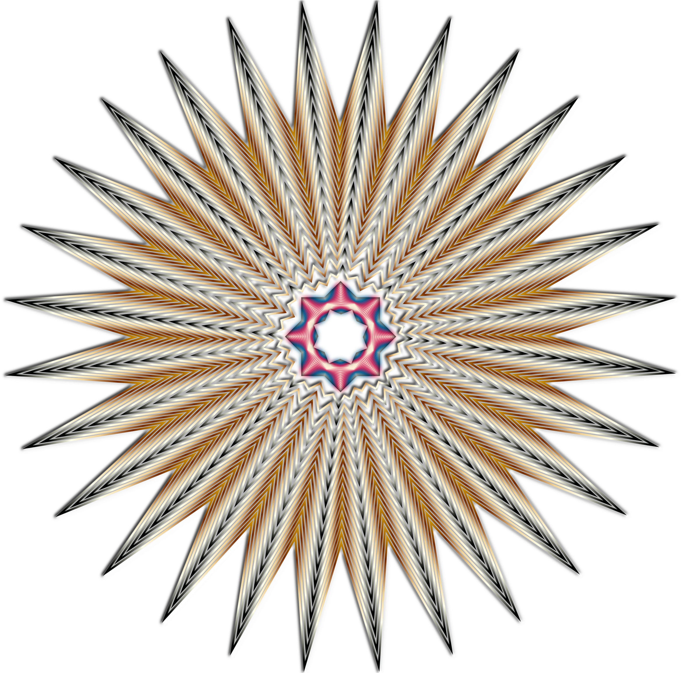 Explosion Clipart Stylized - Rijeka 2020 Logo (2400x2306)