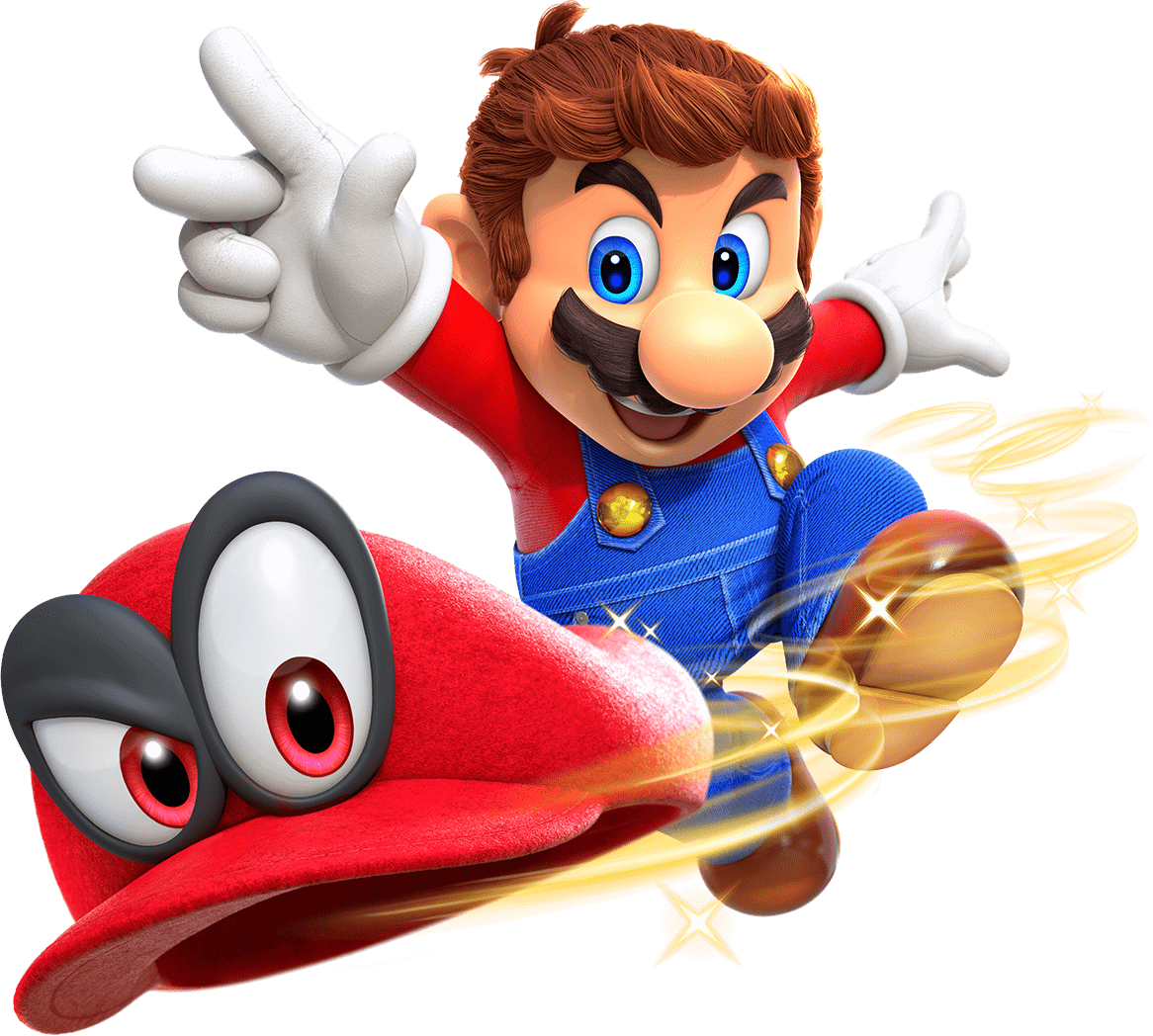 Alternatively Called The Super Mario Bros - Mario Odyssey Png (1166x1048)
