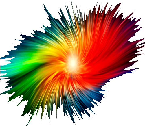 Light Color Desktop Wallpaper Banner - Splash Of Color (500x500)