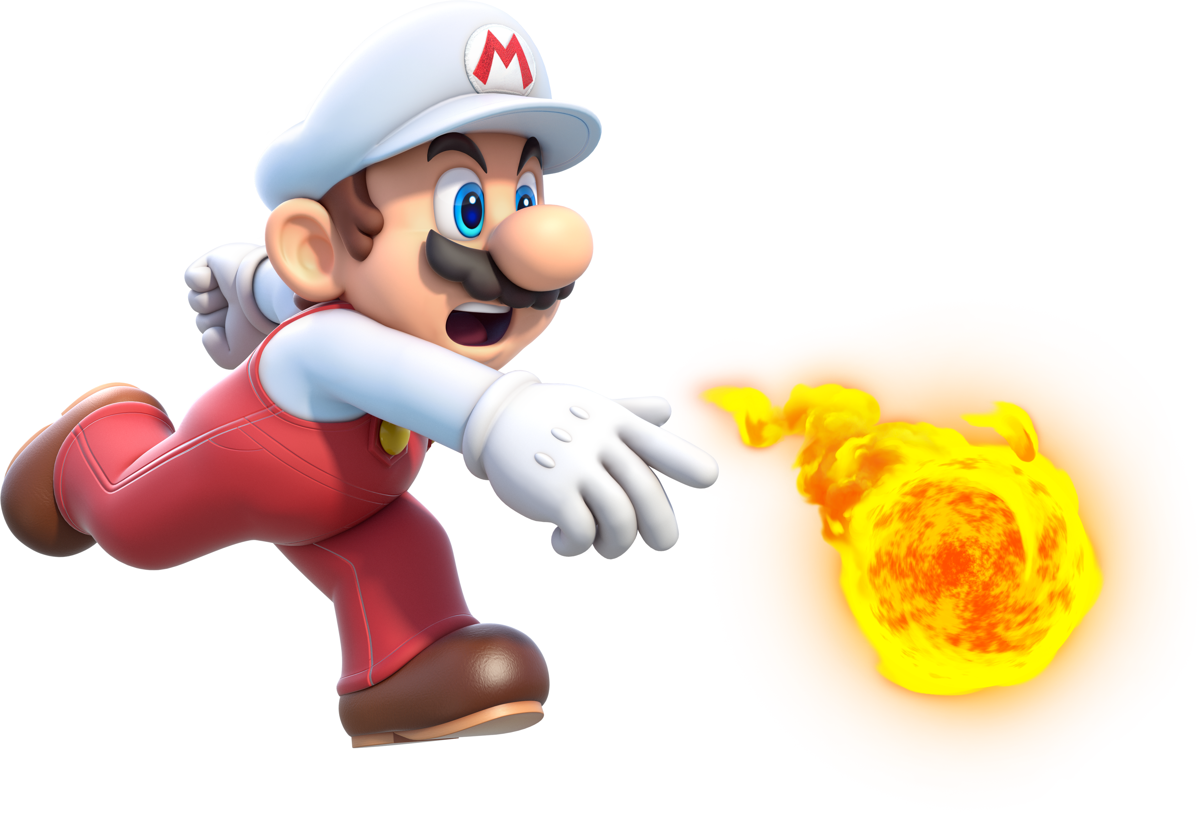 Planned All Along Top Power Ups In The Mario Series - Super Mario 3d World Fire Mario (3822x2606)