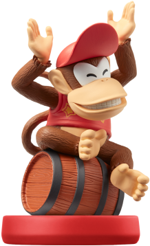 Diddy Kong - Nintendo Diddy Kong Amiibo (450x454)