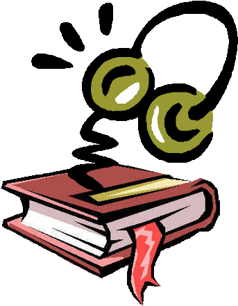 Audio Book Clip Art - Book A Day Banner (360x468)