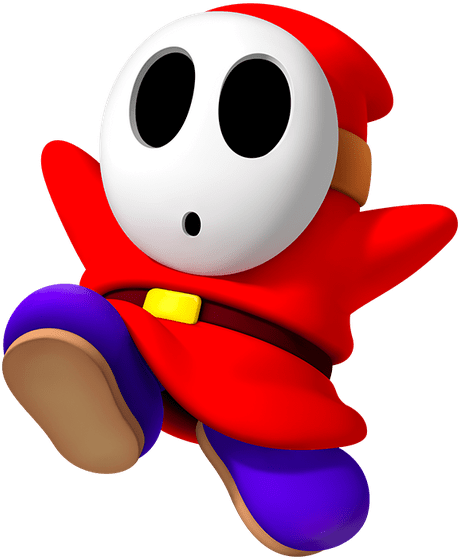 Bowser Mario Series Wii Shy Guy - P. City Super Mario Party Small Wall Decals (800x779)