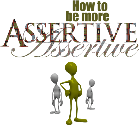 Assertive Person Clipart - Assertive (576x543)