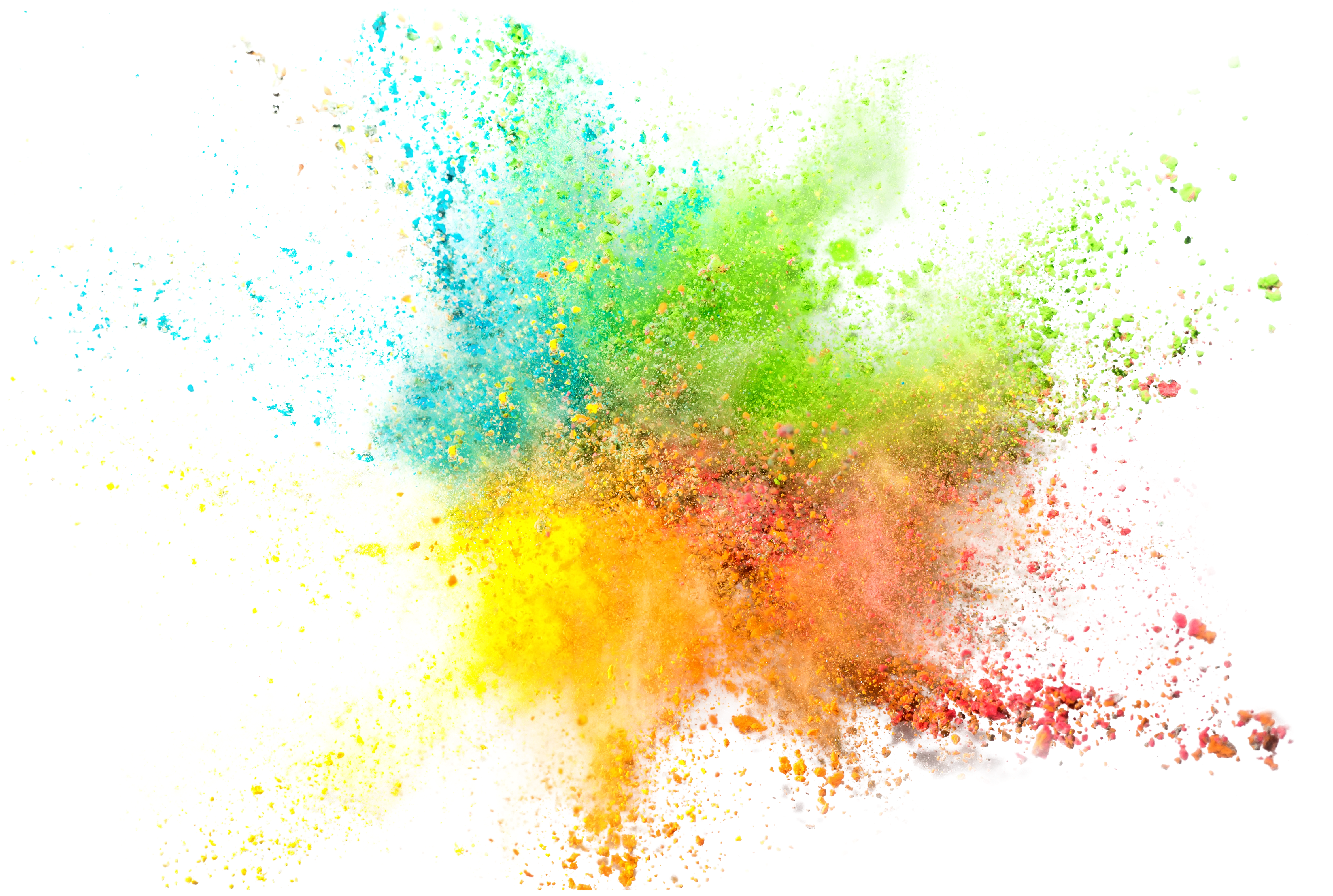 Colorful Powder Explosion Png Image - Colorful Powder Explosion Png Image (5500x4167)
