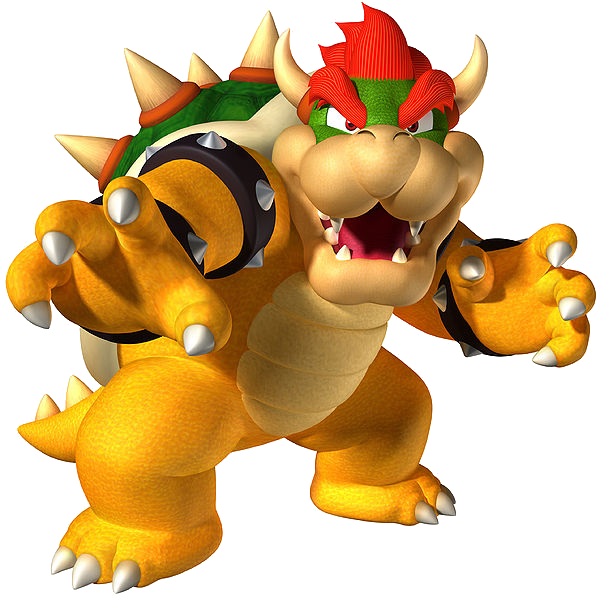 The King Of The Koopas And Mario's Eternal Rival - Personajes De Mario Bros Bowser (600x600)