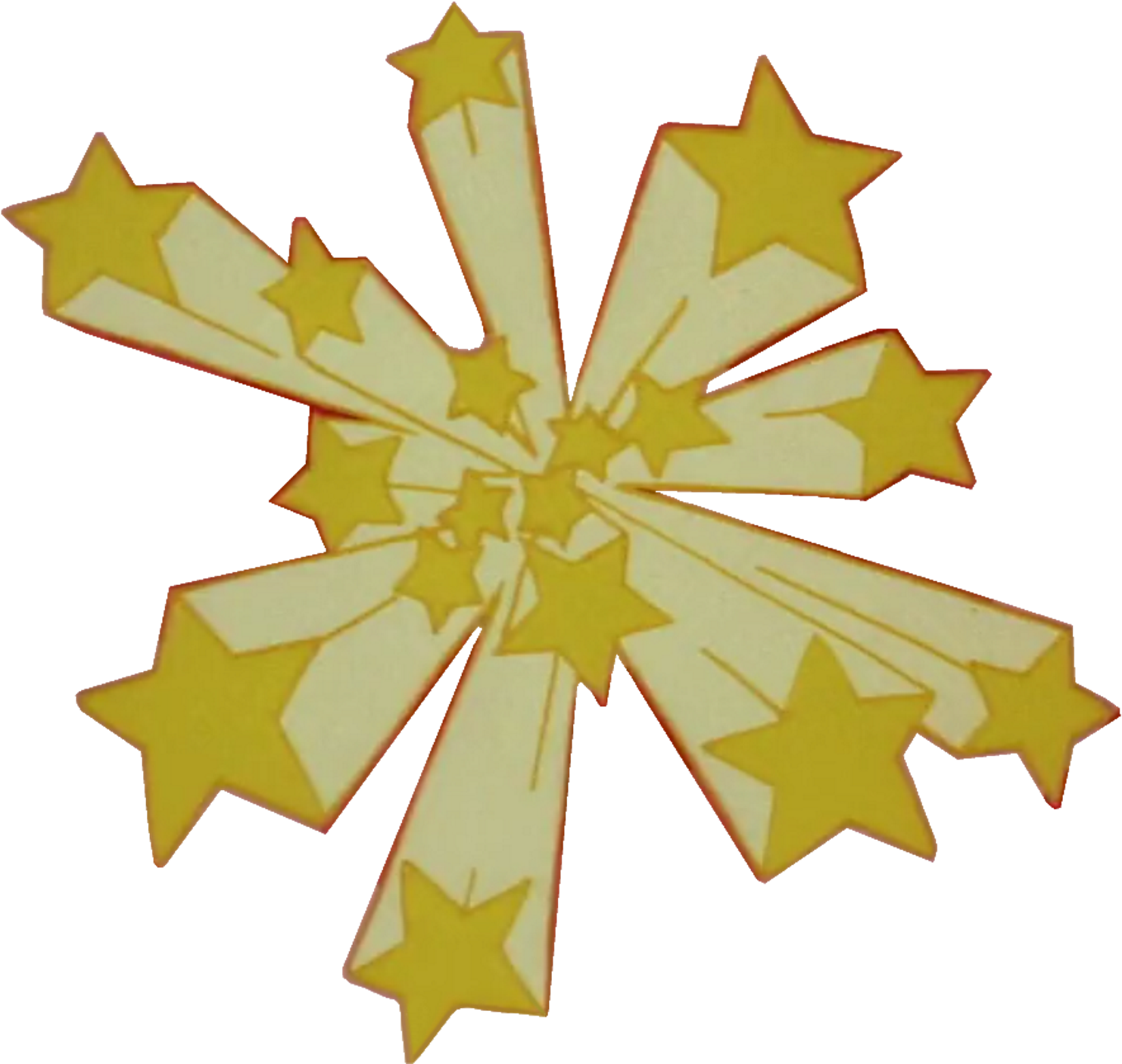 Star Explosion Cel 4 - Star Explosion Cel 4 (1700x1424)