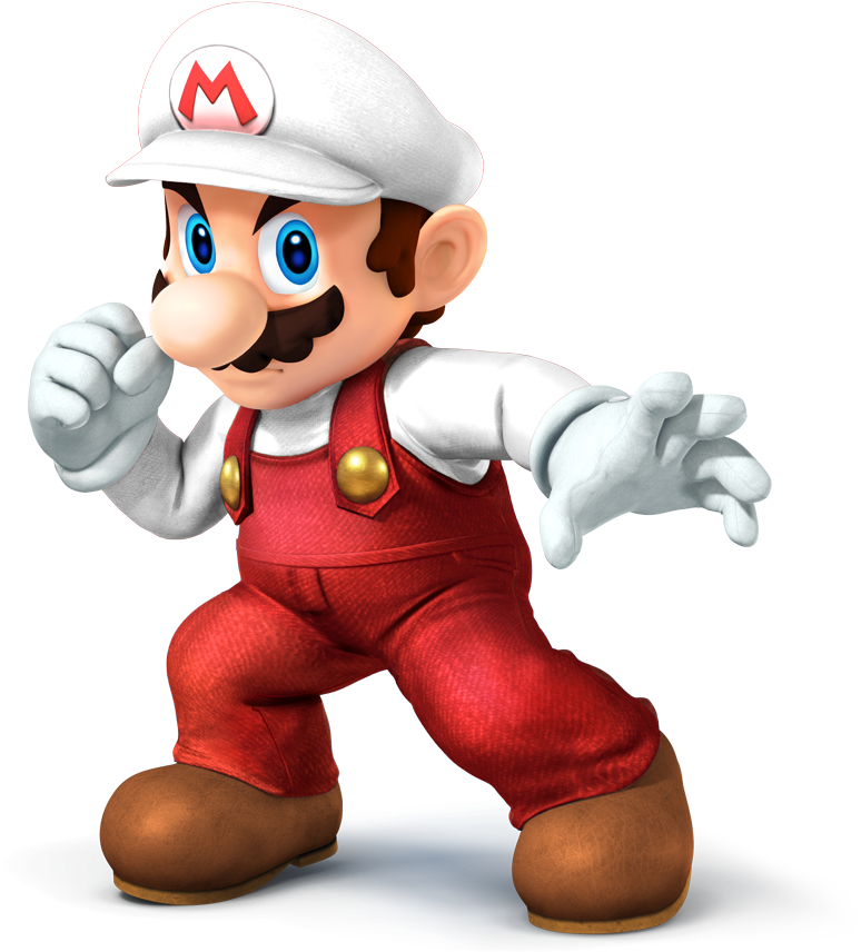 So Here's A Fire Mario - Mario Super Smash Bros (1024x1024)