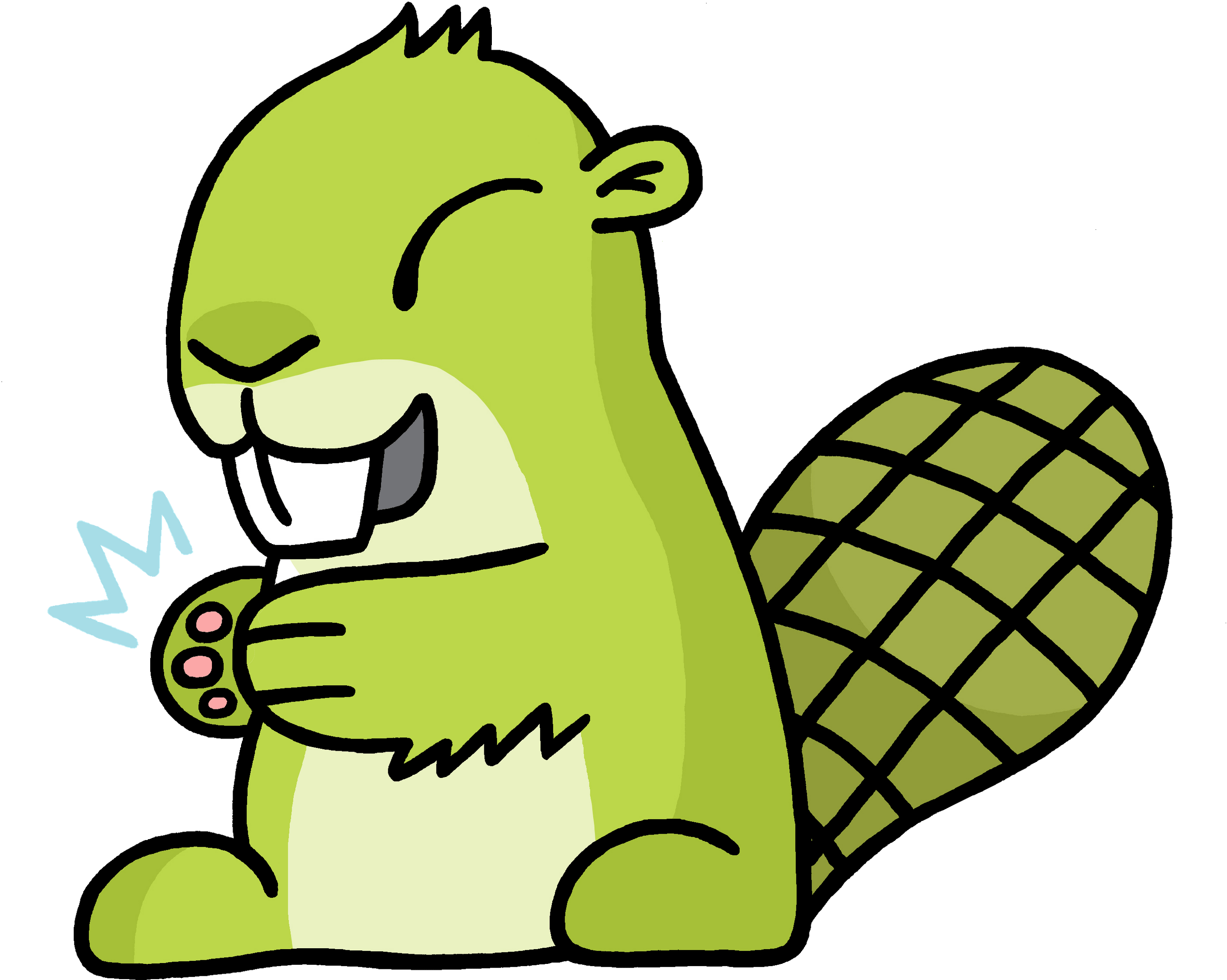 Clapping Adsy - Bunkieshop App - The App Beaver T Shirt (3000x3000)