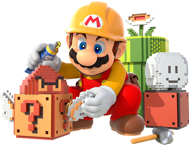 The Year 2015 Marks The 30th Anniversary Of The Super - Super Mario Maker Mario (714x559)