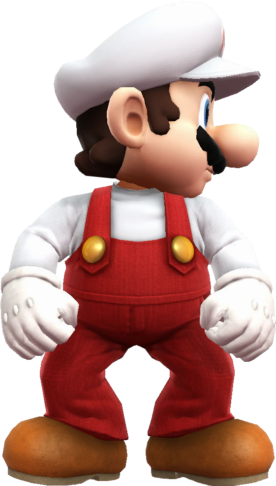 Fire Mario By Banjo2015 - Mario Super Smash Bros Brawl (574x993)