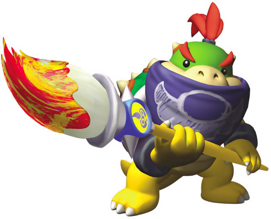 Super Mario Series - Super Mario Sunshine Bowser Jr (900x726)