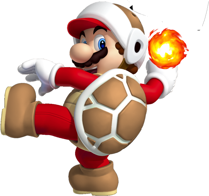 Super Mario Fire - De Super Mario Samurai (725x812)