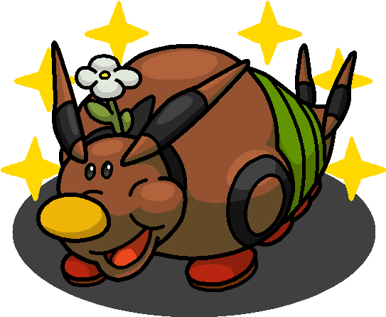 Shiny Venipede Wiggler By Shawarmachine On Venipede - Buzzwole Larry The Lobster (600x600)