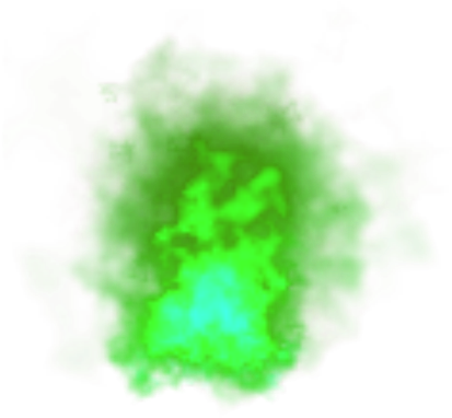 Free Green Flame Png - Transparent Blue Fire Png (420x420)