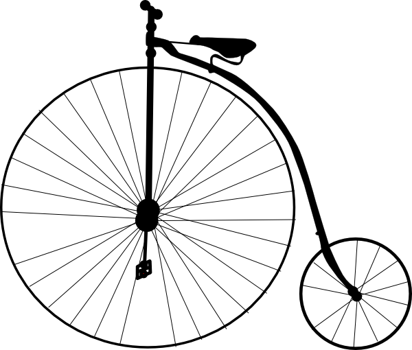 Big Wheel Small Wheel Bicycle (600x510)