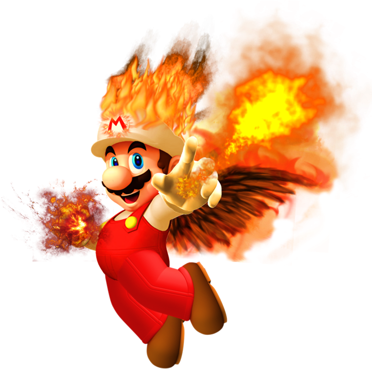 Great Fire Mario - Imagenes De Fire Mario (780x810)