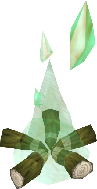 Free Green Flame Png - Fire (318x620)