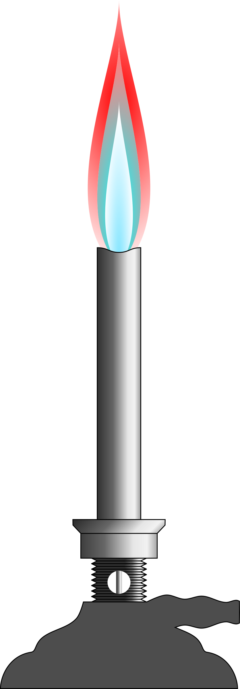 Clipground For Bunsen Burner Gif 186ref - Bunsen Burner Clip Art (836x2400)