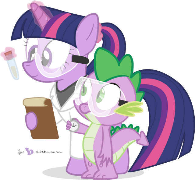 Com Twilight Sparkle Princess Celestia Pinkie Pie Rarity - My Little Pony Science (675x630)