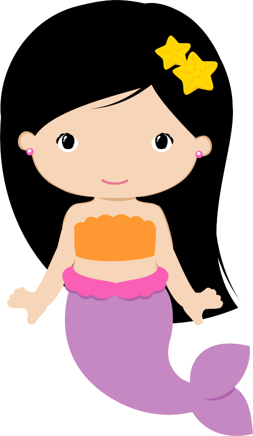 Mermaid Cliparts - Mermaid Clipart (506x870)