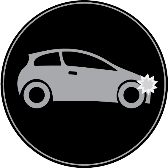 Car Accident Injury Law Icon - Personal Injury (645x618)