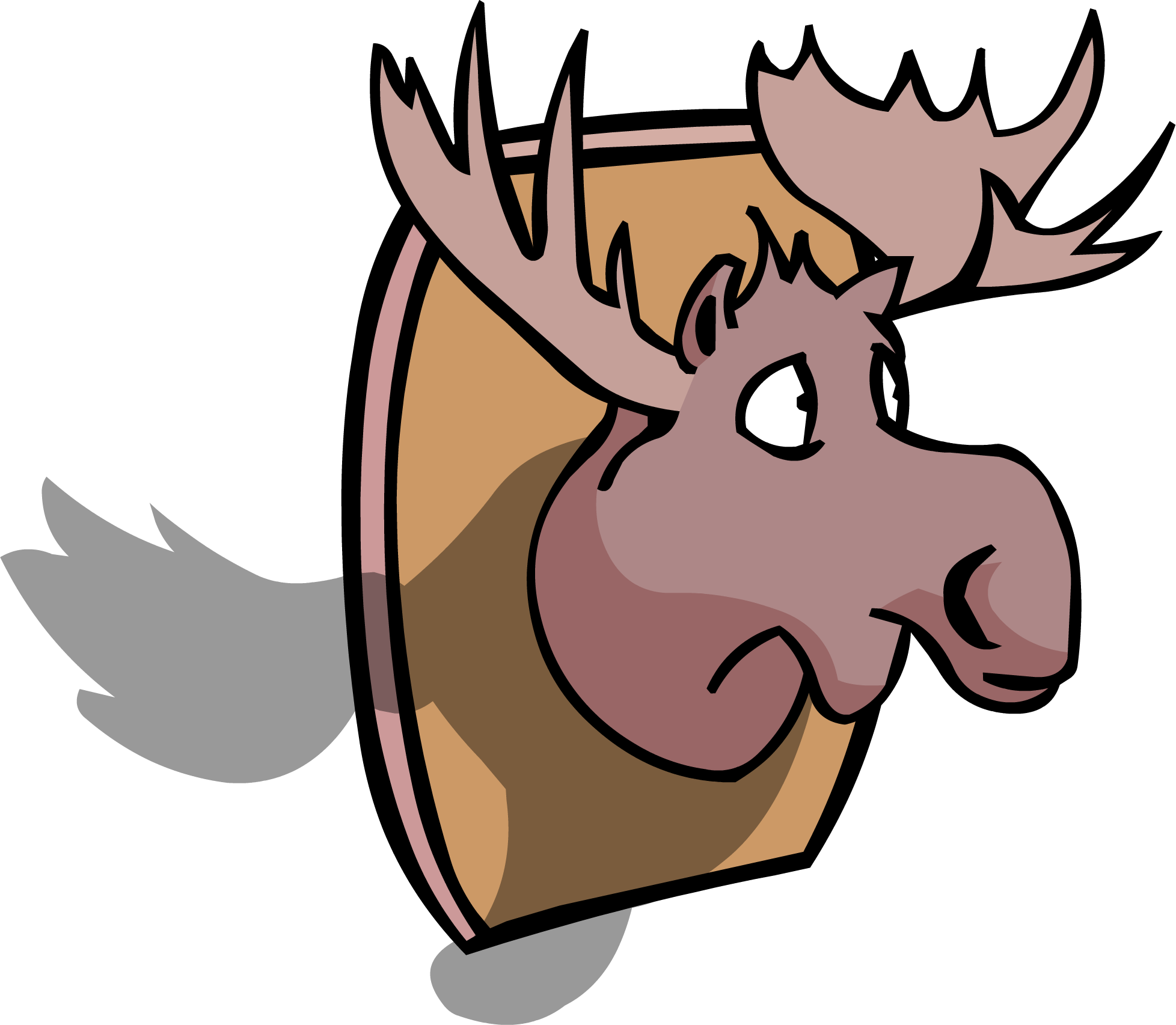 Moose Head Sprite 001 - Moose (1956x1705)