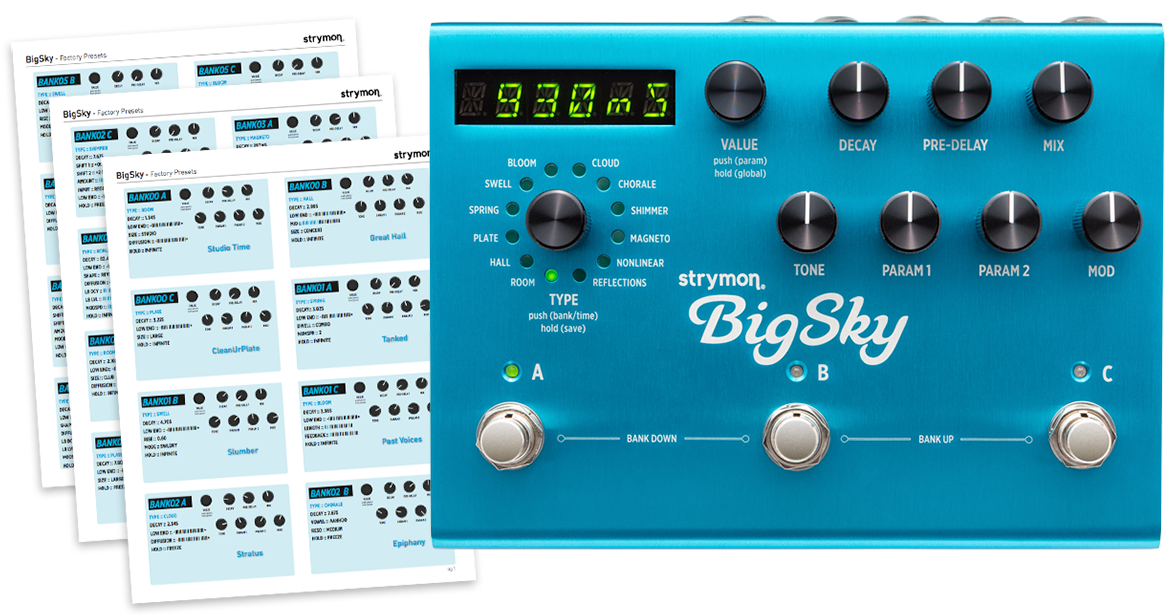 Bigsky Factory Preset List Pdf - Strymon Big Sky Multidimensional Reverb Pedal (1200x624)