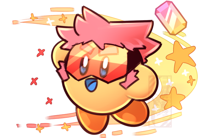 Kirby Ametrine By Deer-head - Steven Universe Kirby Steven (700x570)