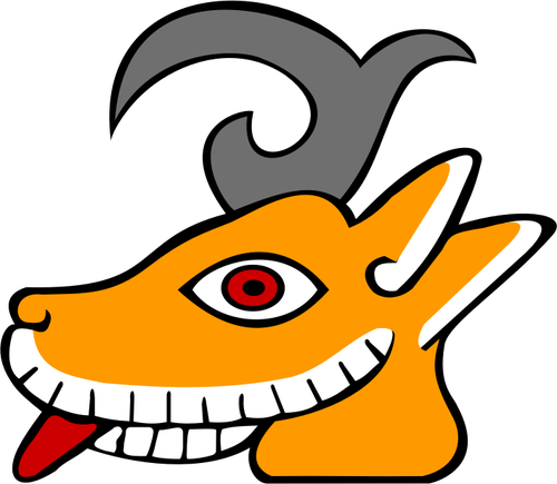 Deer - Aztec Deer (500x435)