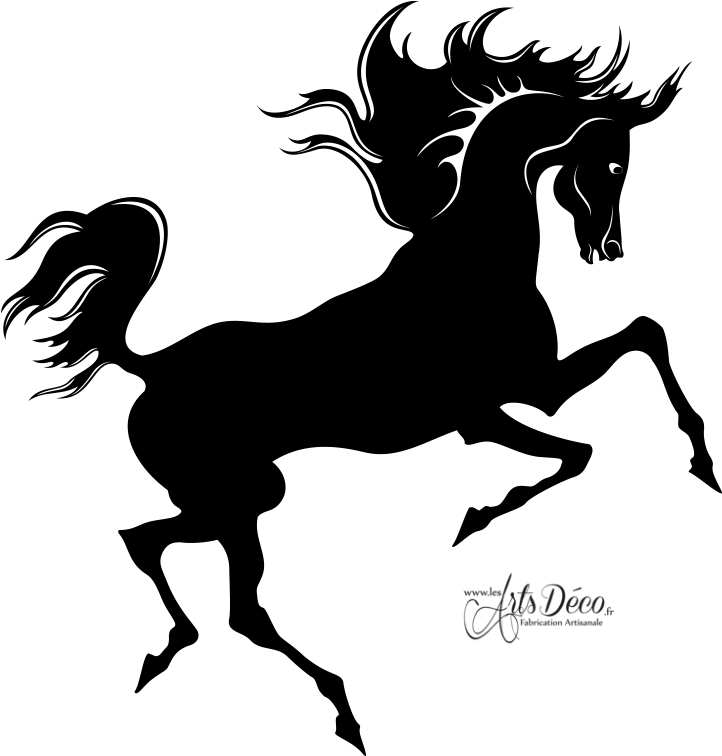 Sticker Cheval Fougueux - Aries Png (800x800)