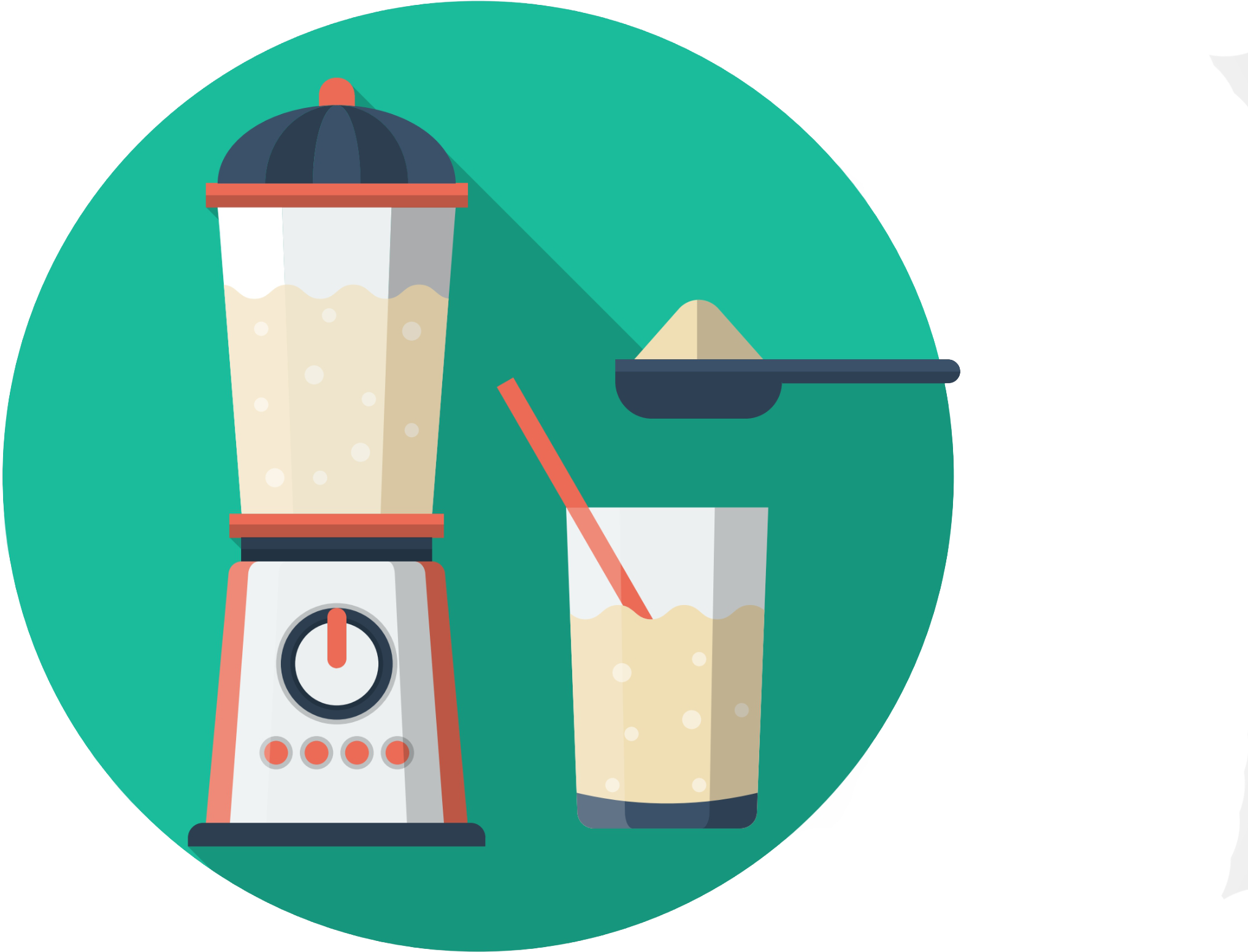 How Much & When To Consume Whey Protein - Vector Graphics (2500x2000)