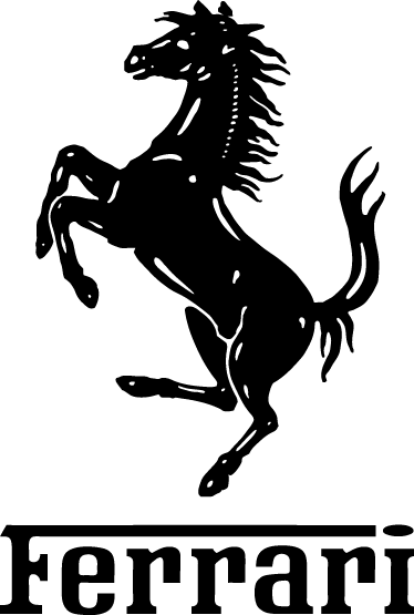 Wall Colour - Ferrari Logo Png Transparent (374x555)