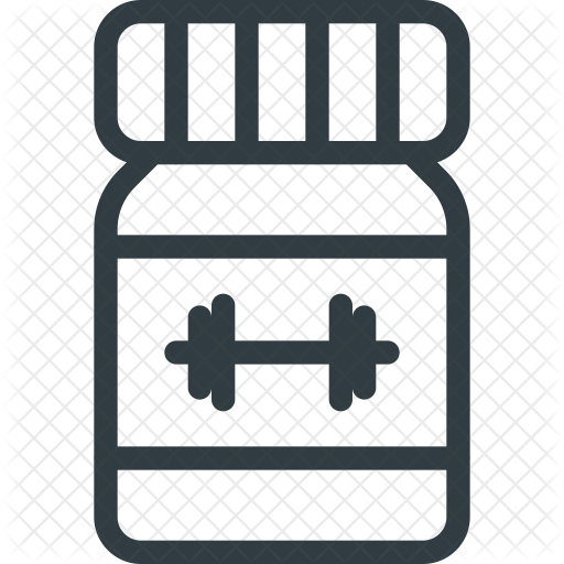 Protein Icon - Pharmaceutical Drug (512x512)
